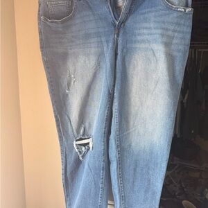 Time and Tru Women's Blue Ankle & Cropped Jeans